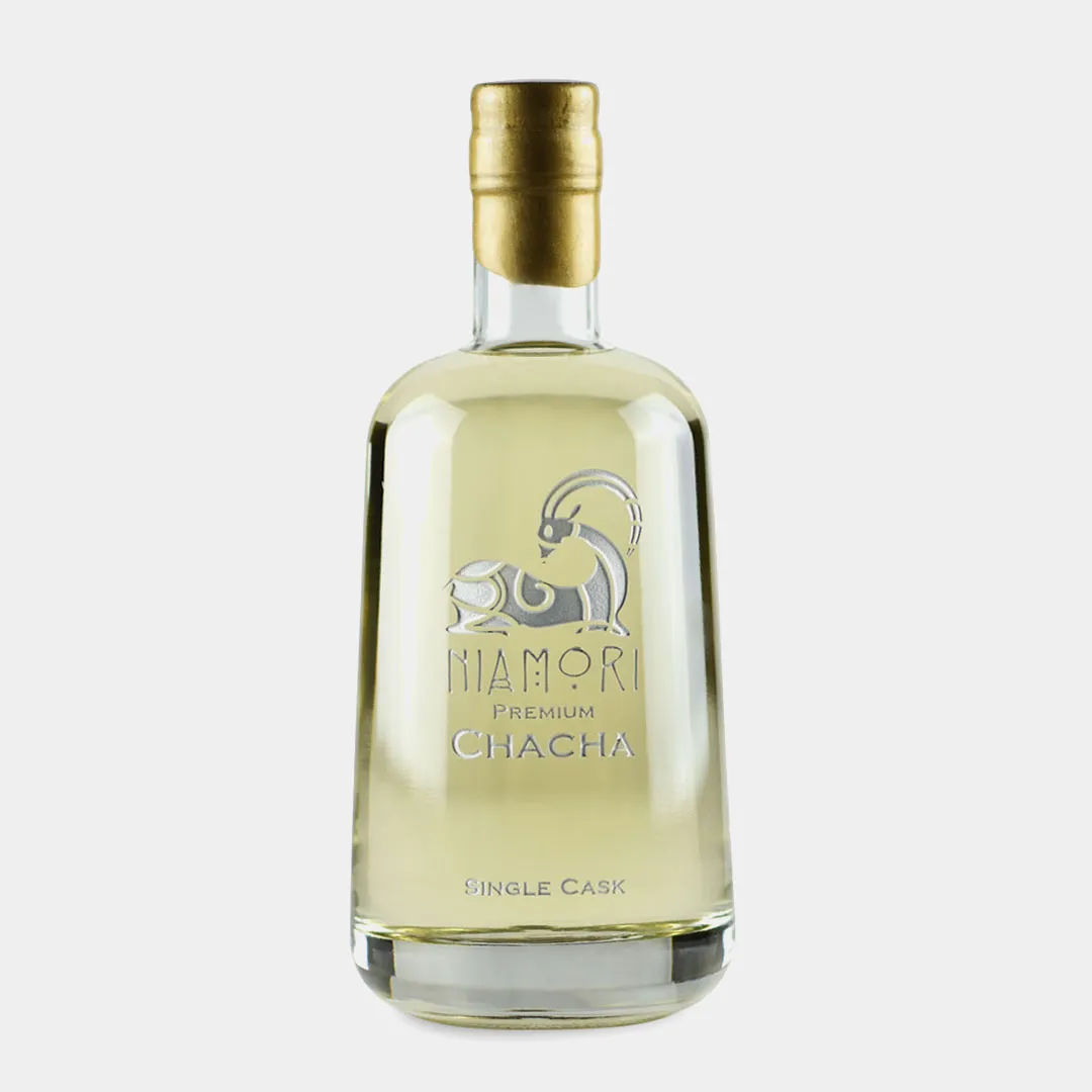 ჭაჭა | Single Cask და Triple Distilled | ხის ყუთით და ჭიქებით | 0.50 ლიტრი
